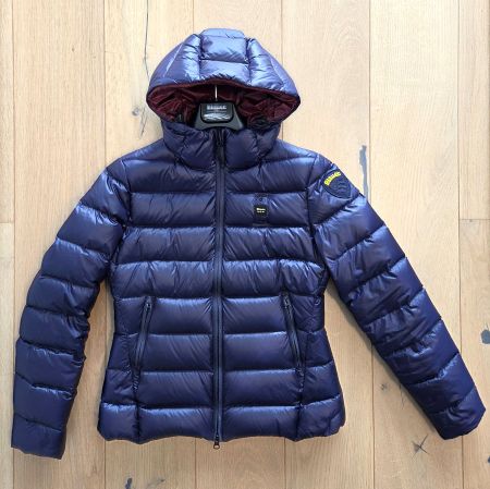 Daunen- Frauen Winterjacke BLAUER