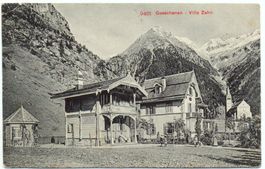 GÖSCHENEN Villa Zahn - belebt