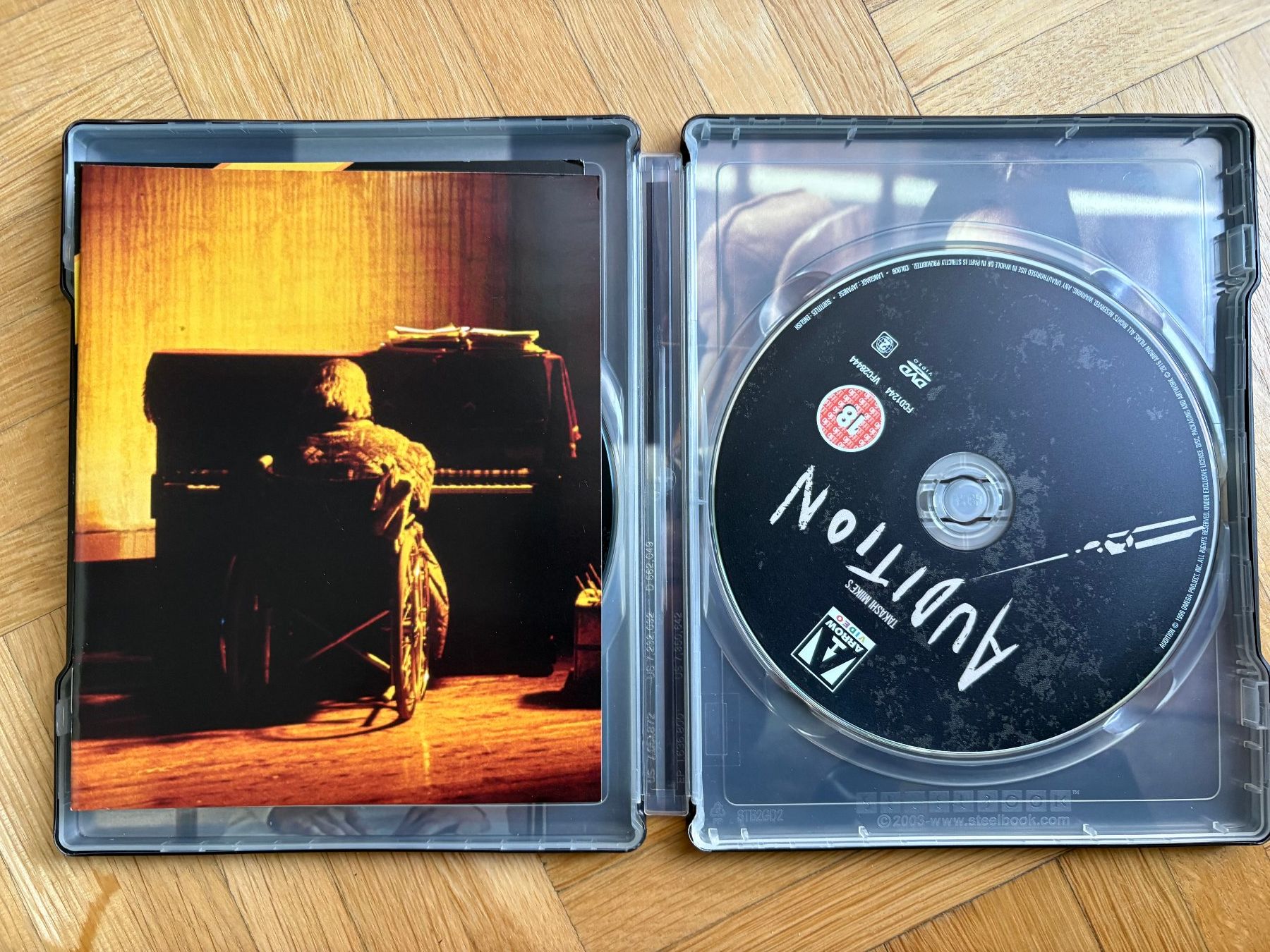 Tutti i DVDs: Audition - Steelbook - Arrow Video - Blu-ray – Nuovo (secondo la descrizione) da Zürich venduto da Malcom 2