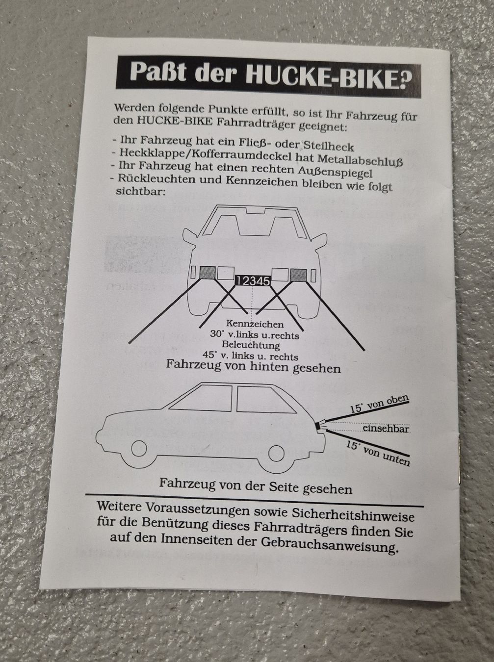 Travi: Fahhradträger C3 oder adequat – Usato da winterthur venduto da canurh 3
