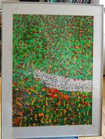 Pierre Baltensperger – Aquarell auf Blatt, 80 × 60 cm gerahm
