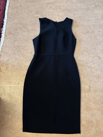Elegant Vestito Nero Mango Taglia 38 Autunno/Inverno