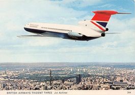 British Airways Trident Three Jet Airliner