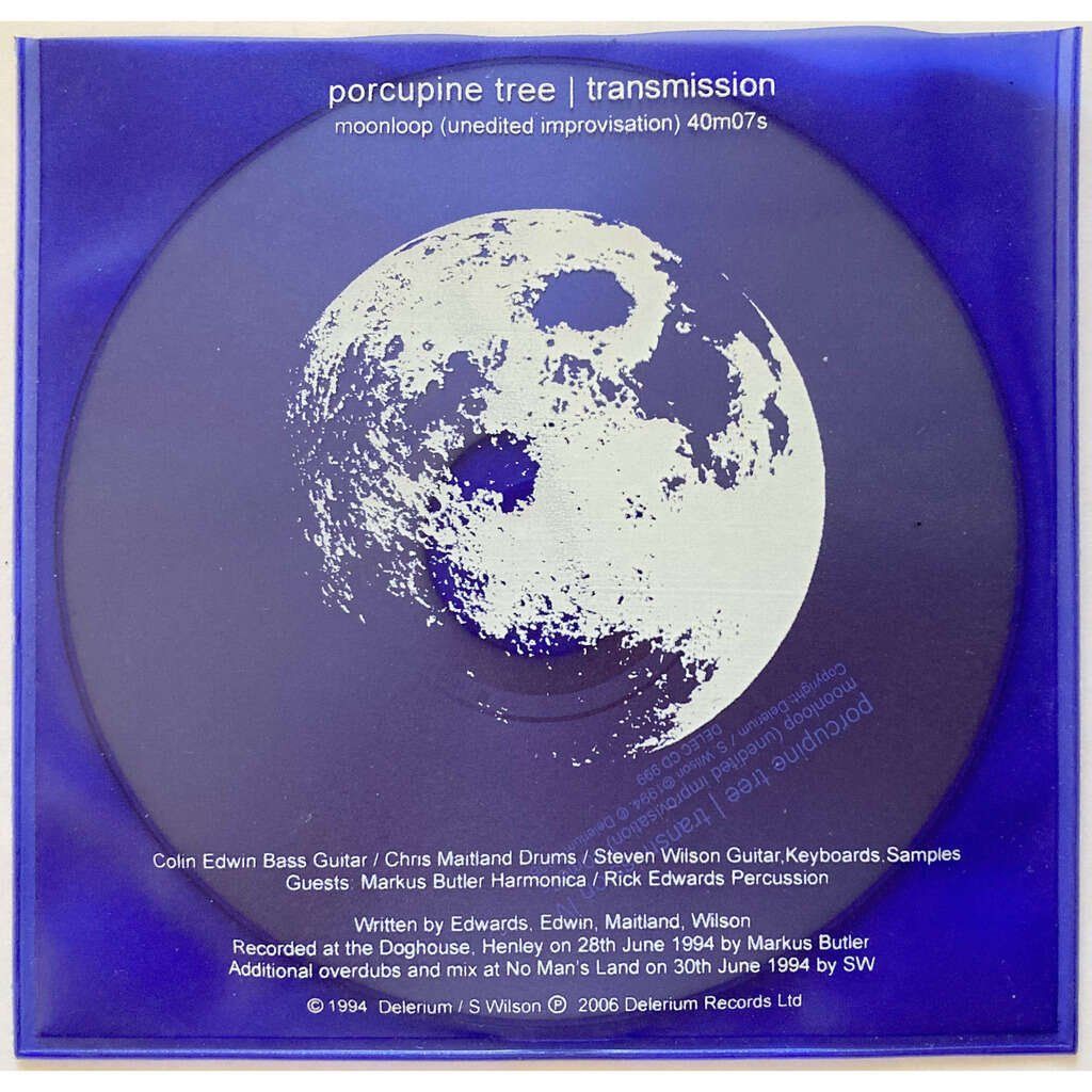 CD: PORCUPINE TREE - TRANSMISSION - MOONLOOP EP – Usato da Bottens venduto da hotter-than-hell