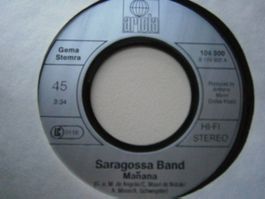 Vinyl-Single Saragossa Band - Manana