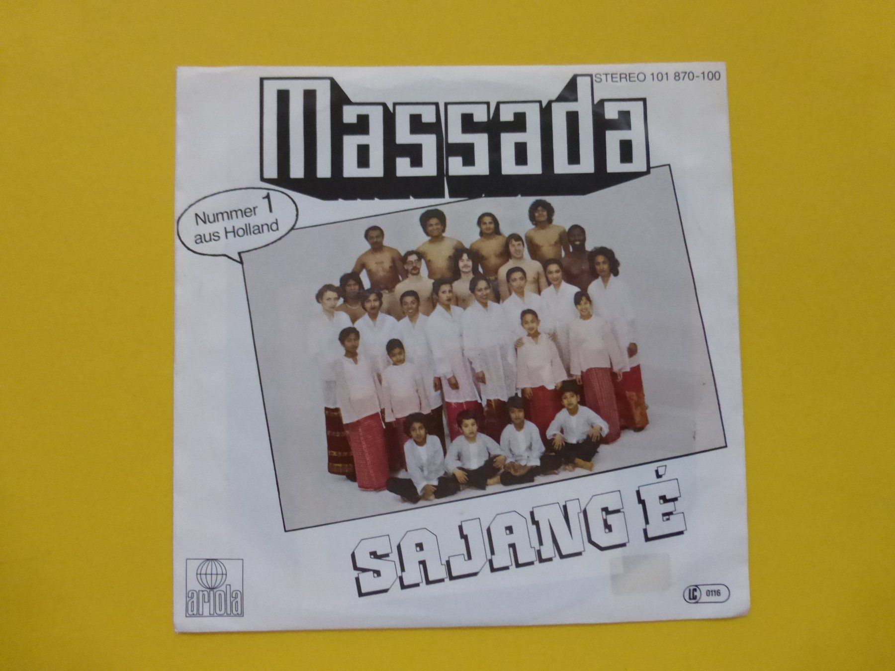 Dischi in vinile: Massada – Sajang É – Usato da Zürich venduto da Swiss57 1