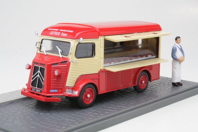 Citroën Modellini d'auto: Citroen Type-H Van "Boucher Charcutier" , 1:43 – Nuovo e nell'imballaggio originale da Goldach venduto da Feivel9