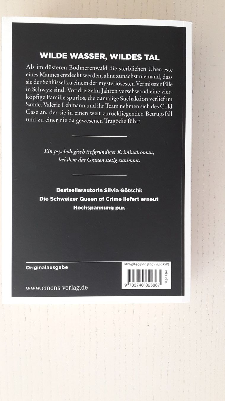 Livres: BÖDMERENWALD - Schweizer Krimi. – D'occasion à Lenzburg par StevieD 1