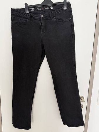 S. Oliver Jeans schwarz