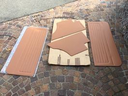Golf 1 Neue Türverkleidungen Braun