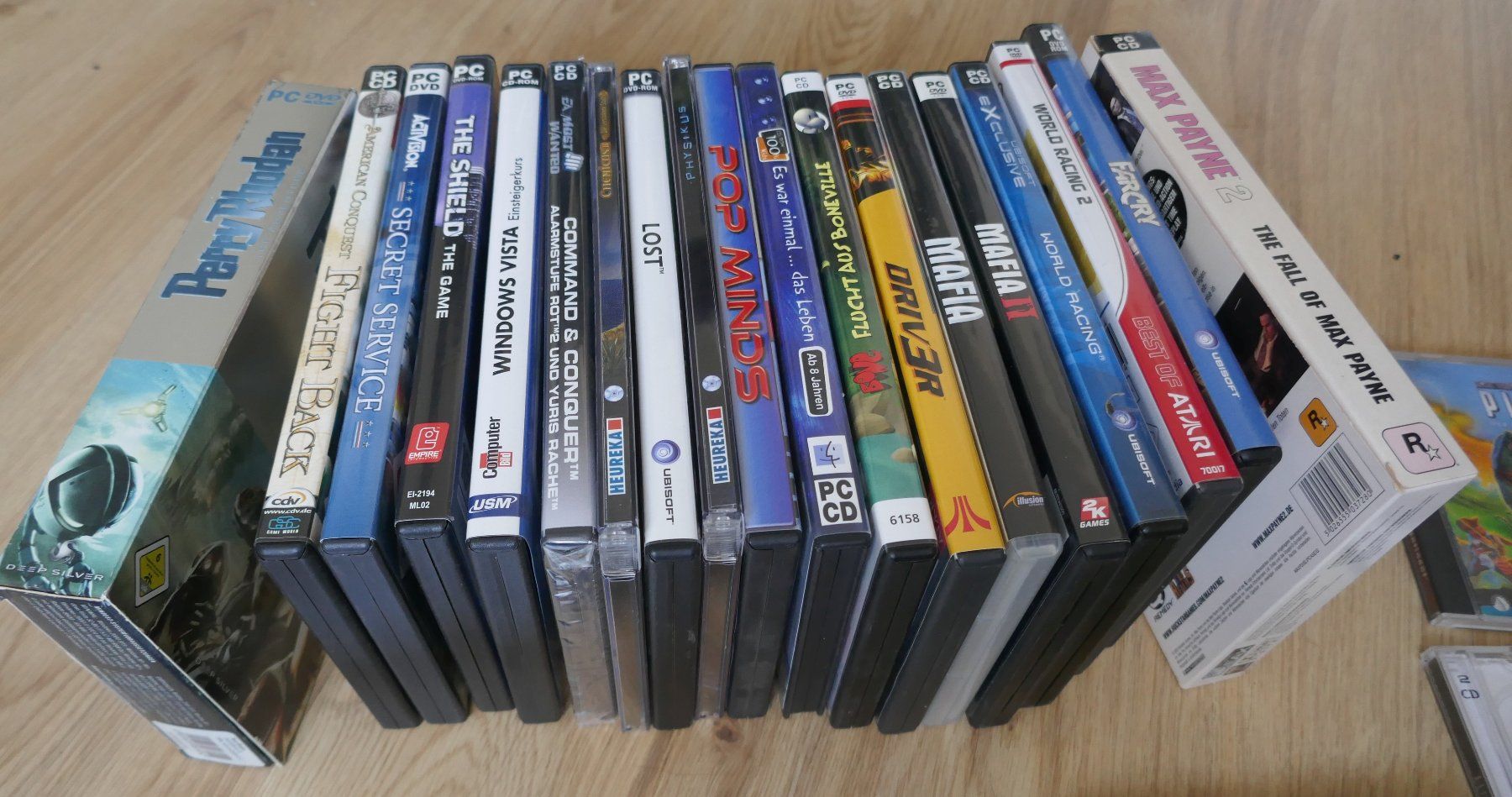 Jeux: Grosse Sammlung diverse PC Spiele – D'occasion à Wenslingen par FairlightCMI 4