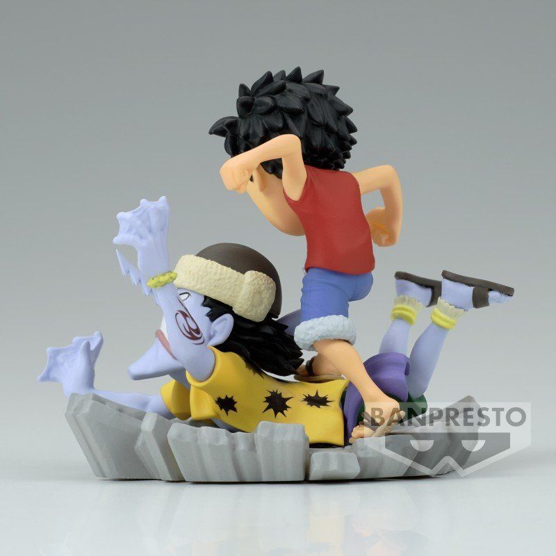 Bandai Statuette: ONE PIECE - WCF Log Stories - Monkey D. Luffy - (VS Arlong) – Nuovo e nell'imballaggio originale da St-Imier venduto da ATTAKSHOP 3