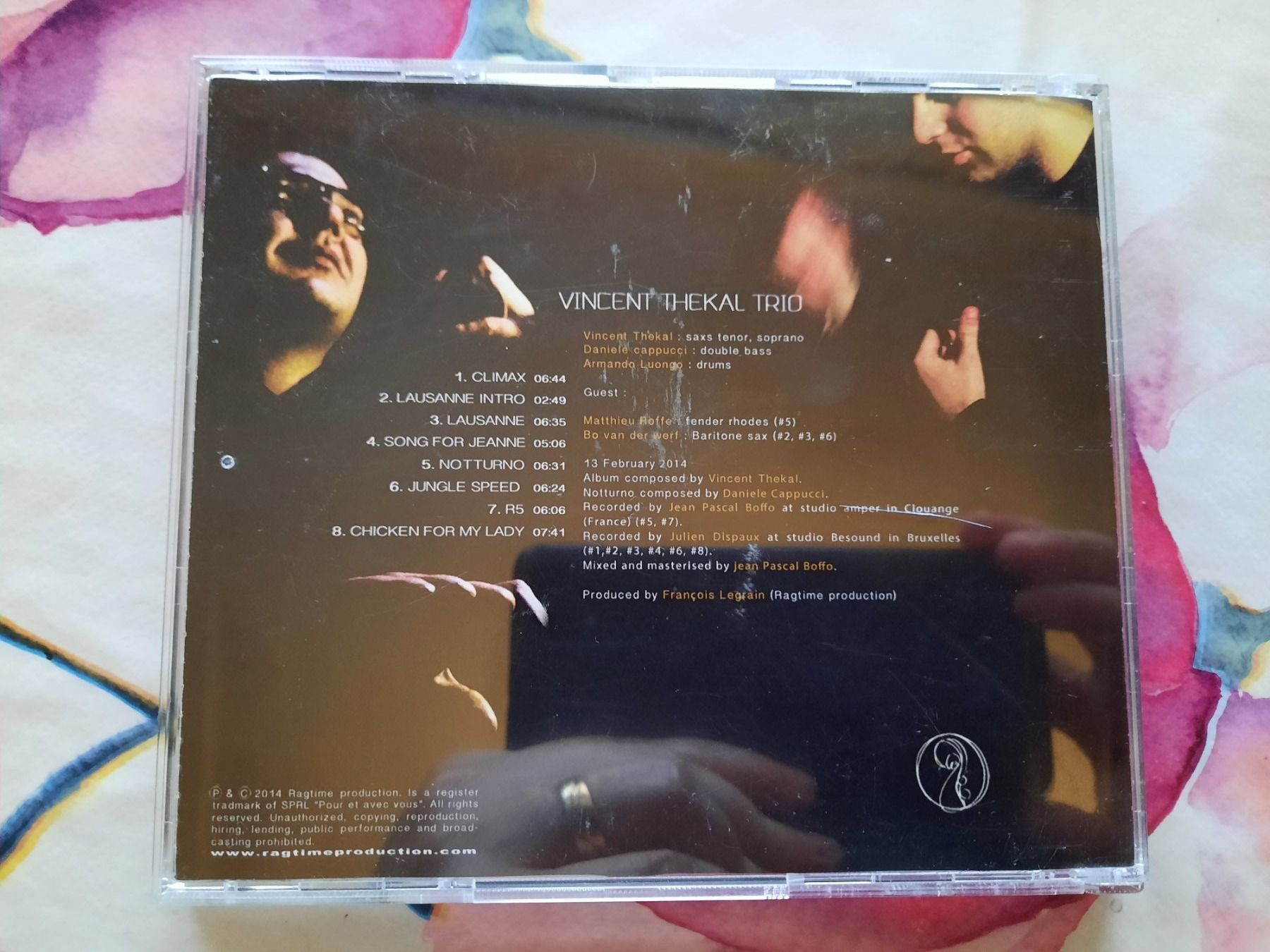 CD: CD - Vincent Thékal Trio - Climax – Usato da Pully venduto da bro_n52j 1