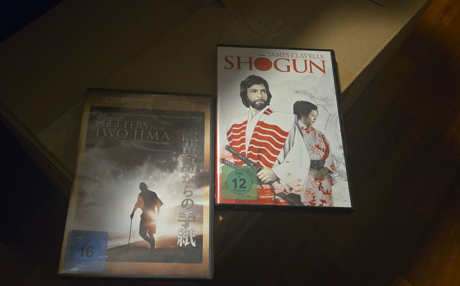 Tutti i DVDs: DVD-Sammlung "Letters from Iwo Jima" + "Shogun" Top – Usato da Gutenburg venduto da shinobi0072