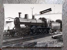 SBB A 3/5 Nr. 705 - Bahnhof Lyss, 1972 - Foto
