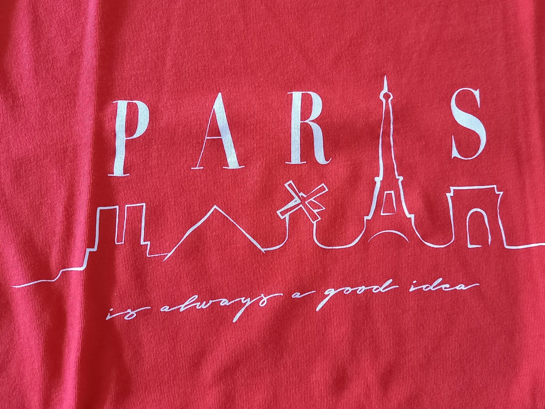 T-shirt: T-Shirt mit 'Paris' Print - Grösse S – Usato da Obernau venduto da Corolli 2