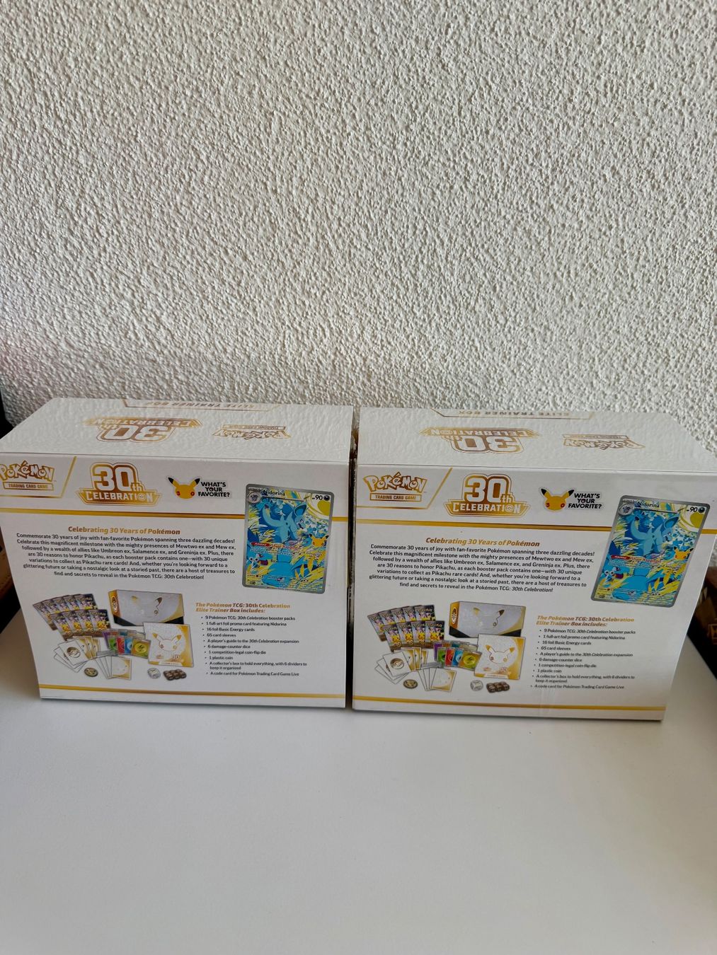 Pokémon Carte collezionabili: 2x Pokemon - 30th collection ETB - Englisch – Nuovo e nell'imballaggio originale da Dübendorf venduto da Imtsch 2