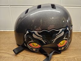 2 Kinder-Velohelme Bell Grau (Grösse S & M)