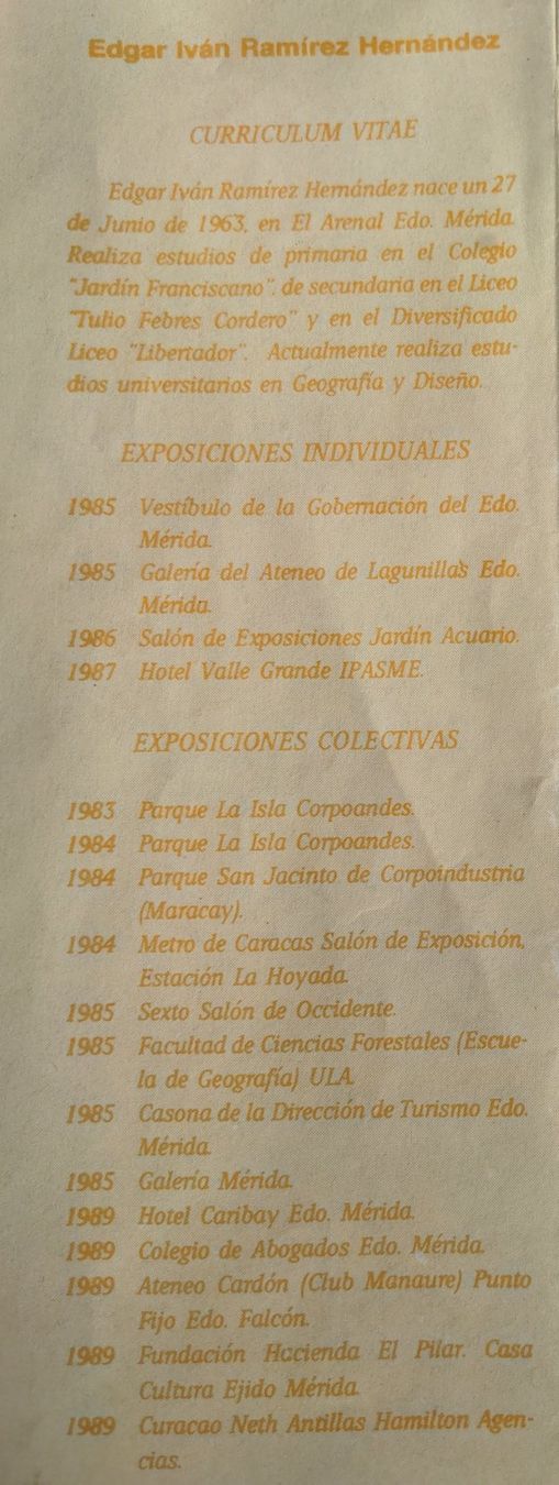 Dipinti: Oelbild aus Venezuela von Edgar Ivan Ramirez Hernandez – Usato da Rümlang venduto da Sunfish2 1
