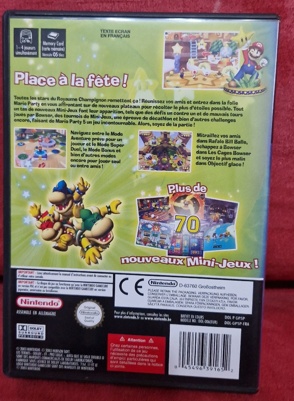 Nintendo Spiele: Mario Party 5 Gamecube – Gebraucht aus Villars-sur-Glâne von  1