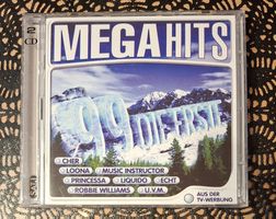 Mega Hits 99 Die Erste,2CD Pop Hit Compilation Sampler 1999