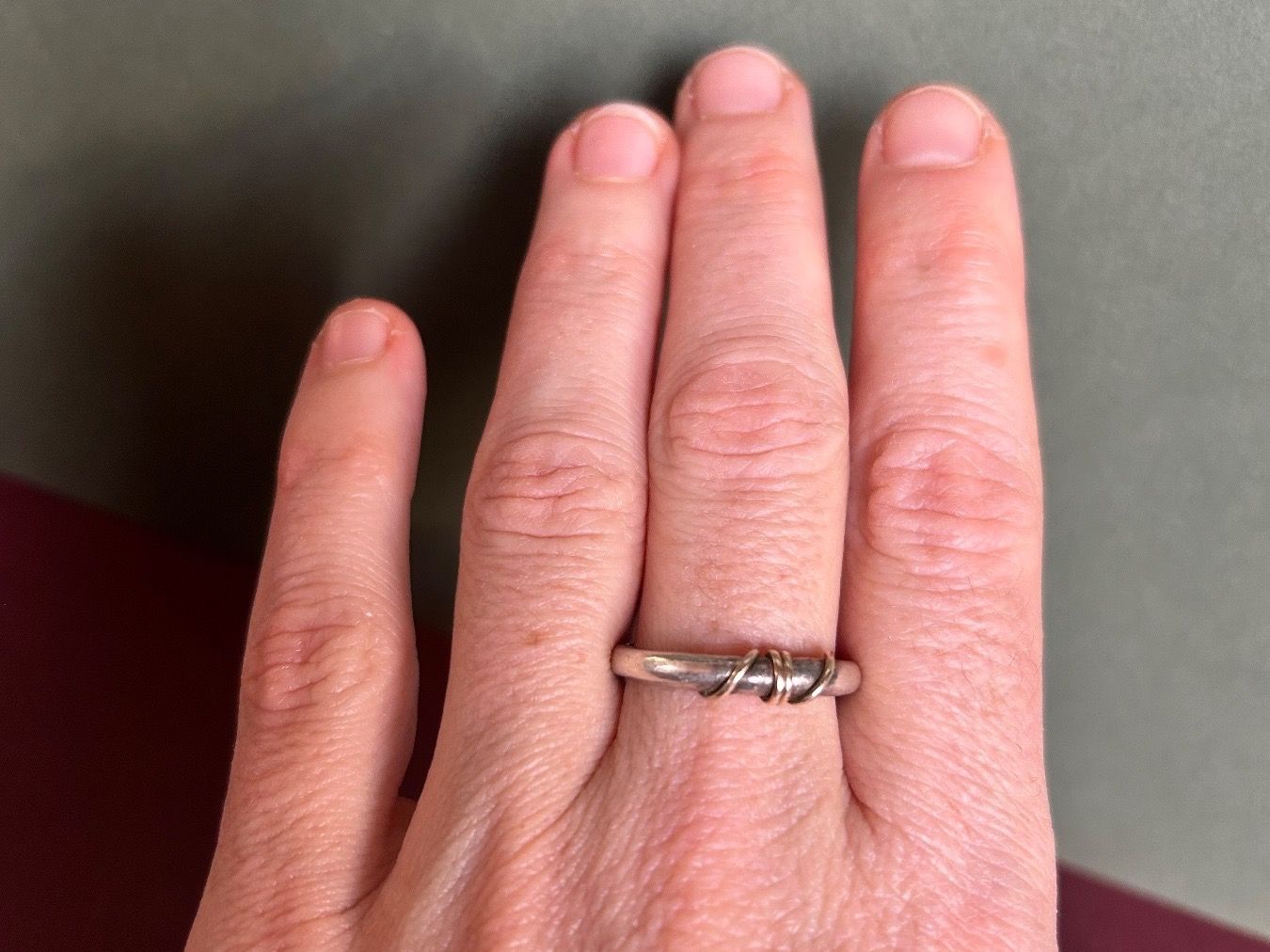 Ringe: Silberring Silber/Gold Ringel – Gebraucht aus Laufen von Bellavitaboom 4
