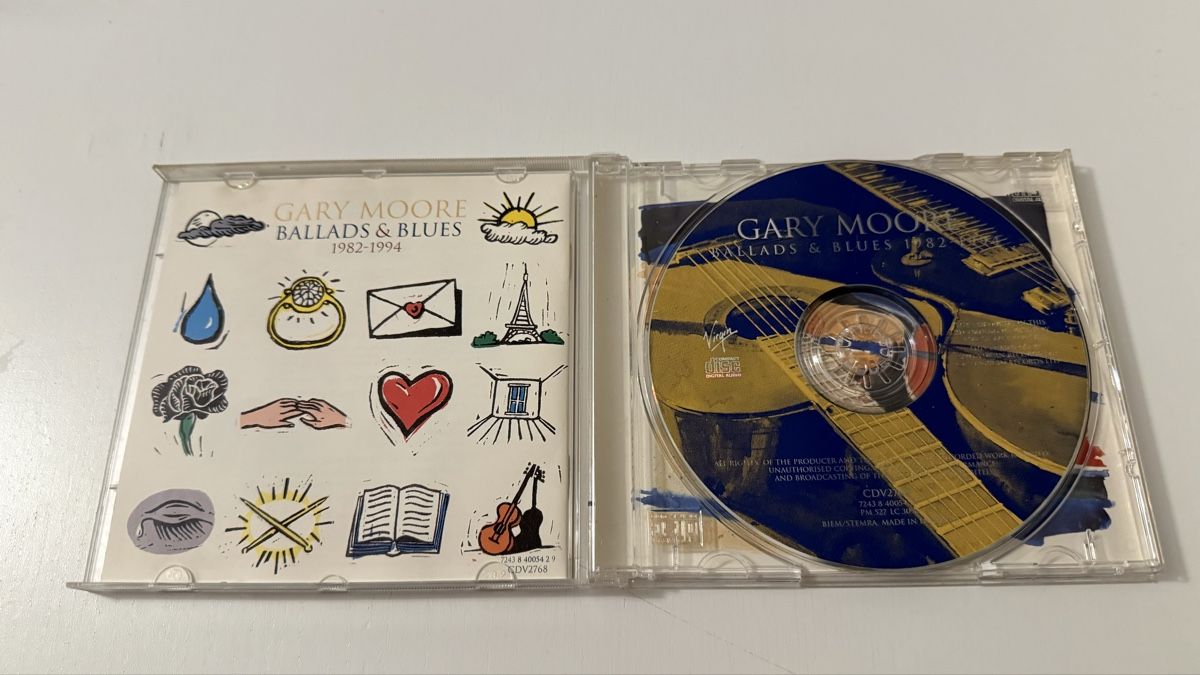 CD: Gary Moore - Ballads & Blues 1982-1994 - CD – Usato da Vacallo venduto da na_qs2h 1