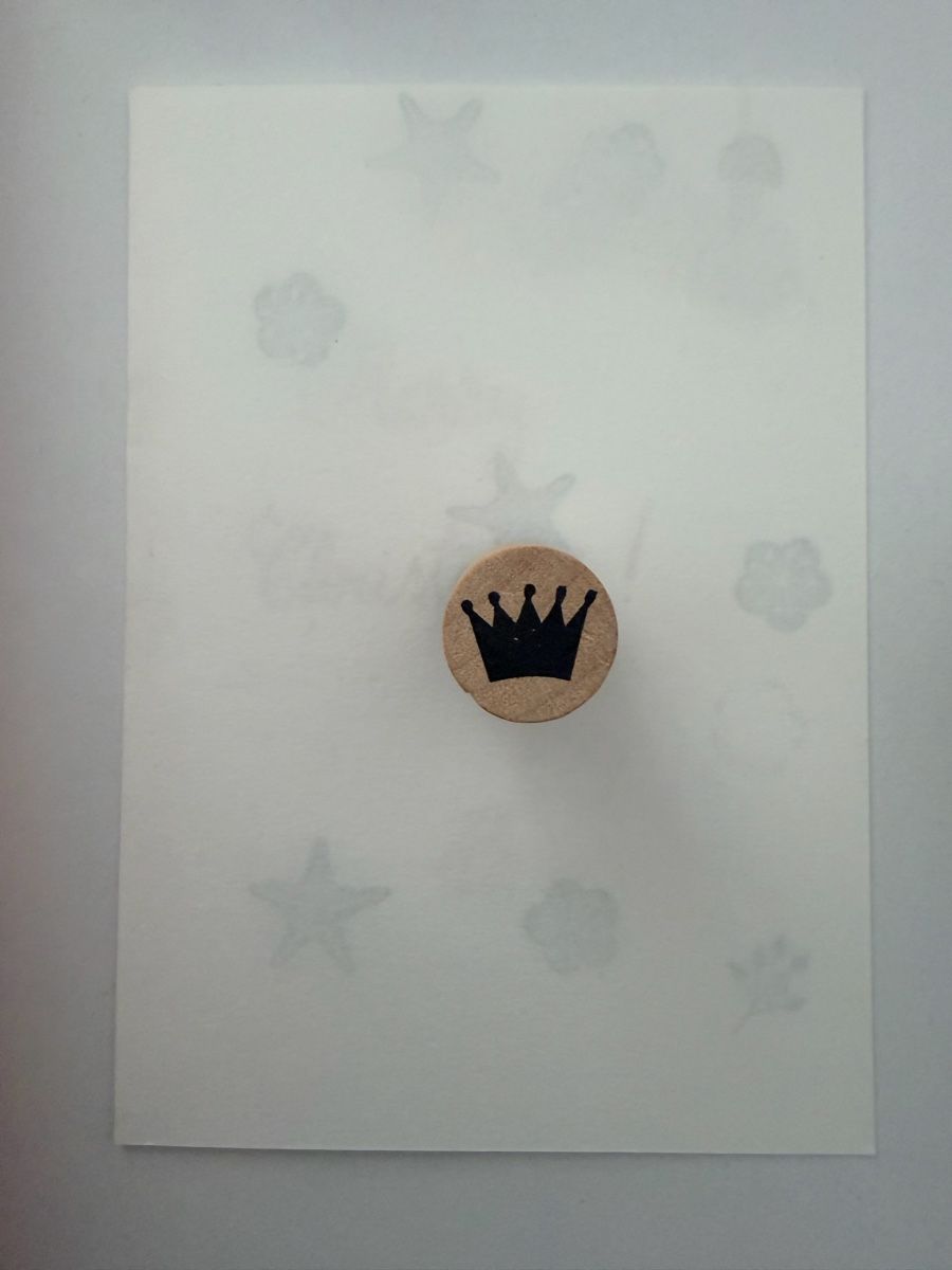 Timbri: Rubber stamp: crown  – Usato da Thun venduto da dar_fz6y