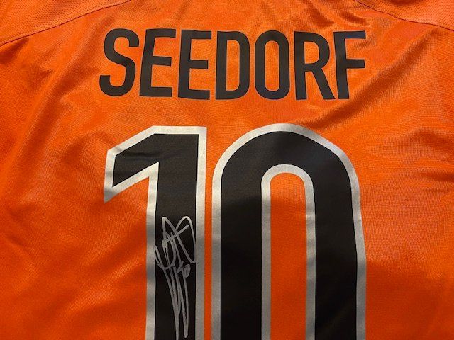 Autografi: Maglia Seedorf autografata Olanda # 10 + COA – Nuovo (secondo la descrizione) da S. Pietro venduto da SORETOLO 2
