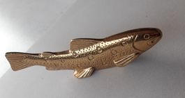 Forelle aus Messing / Fischerei 14.5 cm