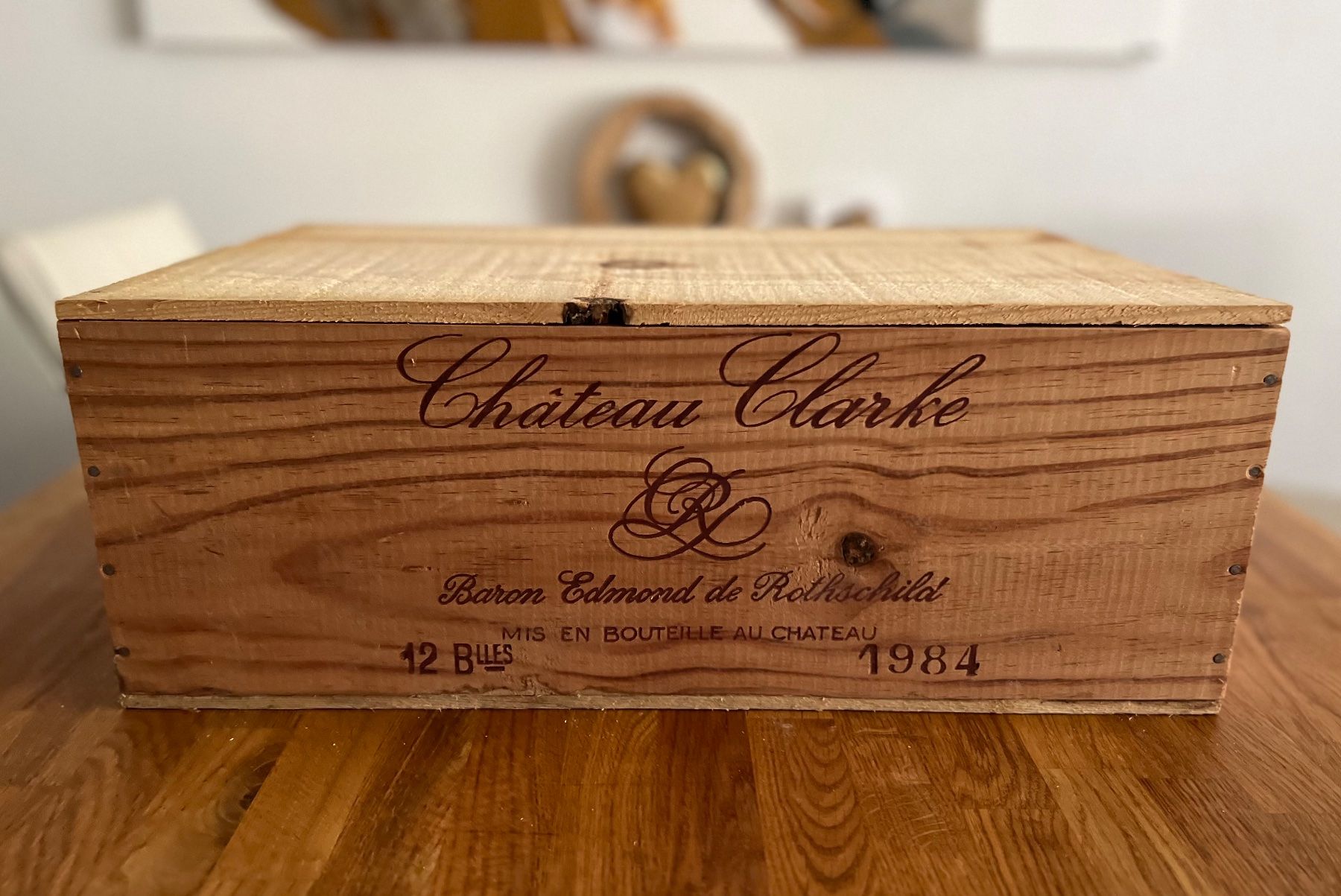 Wein: 12er OHK Chateau Clarke 1984 – Neu und originalverpackt aus Birmensdorf ZH von Zielasco 4