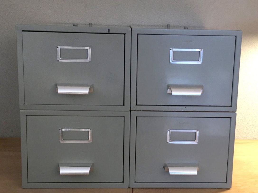 Cassettiere: Vintage Backfield Schubladenstock mit flexiblen Elementen – Usato da Titterten venduto da Ssrp 1