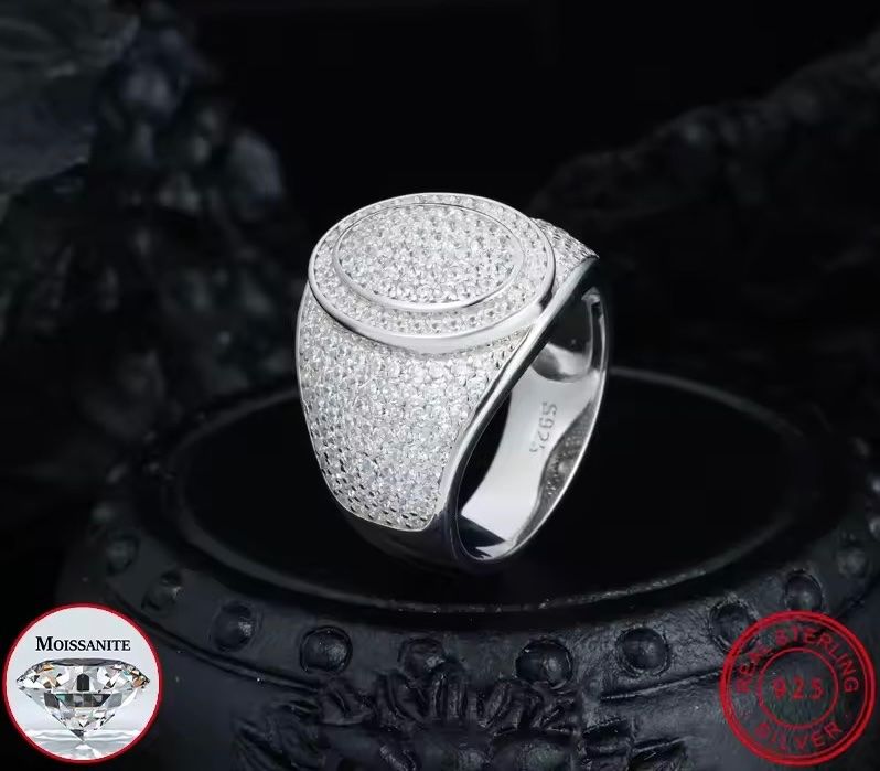 Anelli: Bague Argent S925 Moissanite Silver Ring 6 52 – Nuovo e nell'imballaggio originale da Bottens venduto da 2Lens