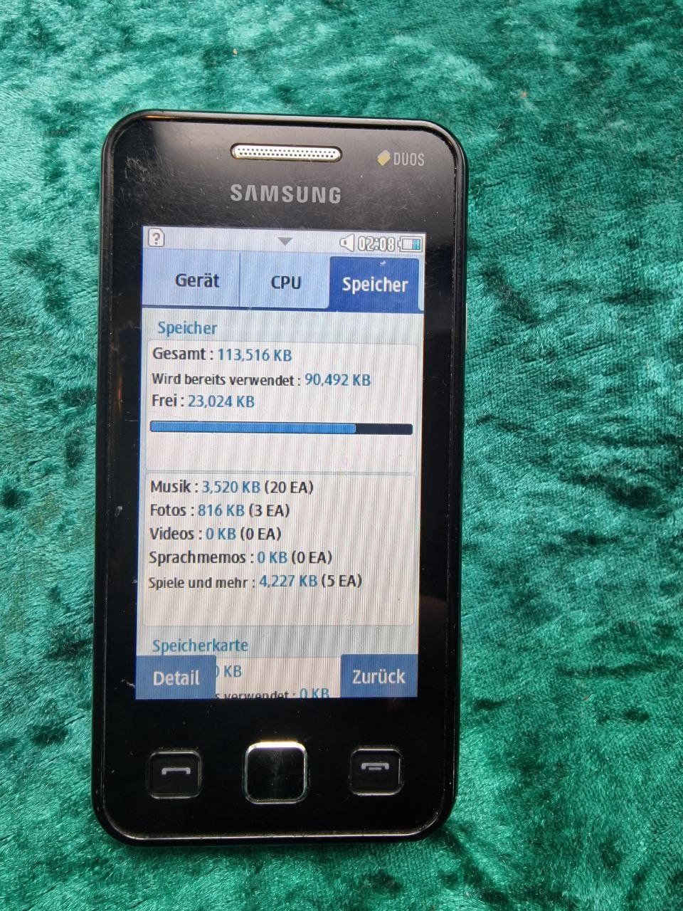Samsung Telefoni cellulari / Smartphones: Samsung GT-C6712 DUOS funktioniert – Usato da Bassersdorf venduto da antikvintage 8