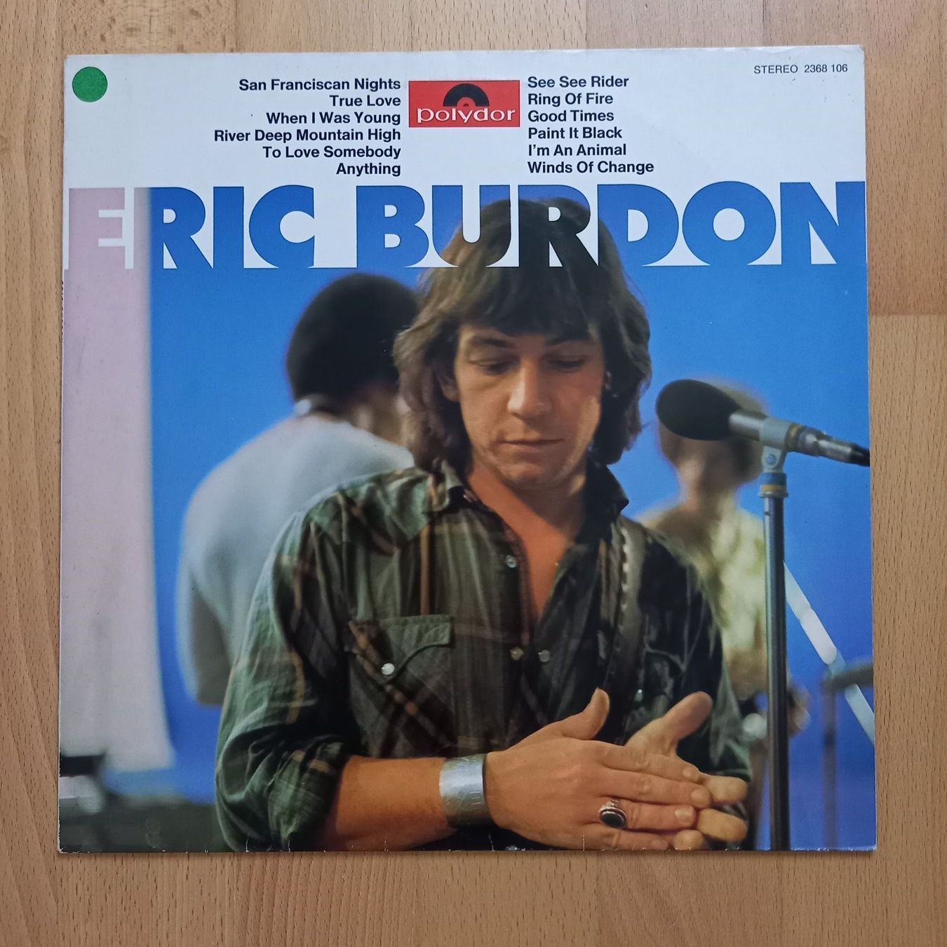 Dischi in vinile: Eric Burdon - same (Animals - Greatest Hits) – Usato da Arbon venduto da pendulum