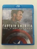 Captain American The First Avenger Blu Ray 3D+Blu Ray +Dvd