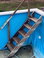 Treppe fürs Schwimmbad