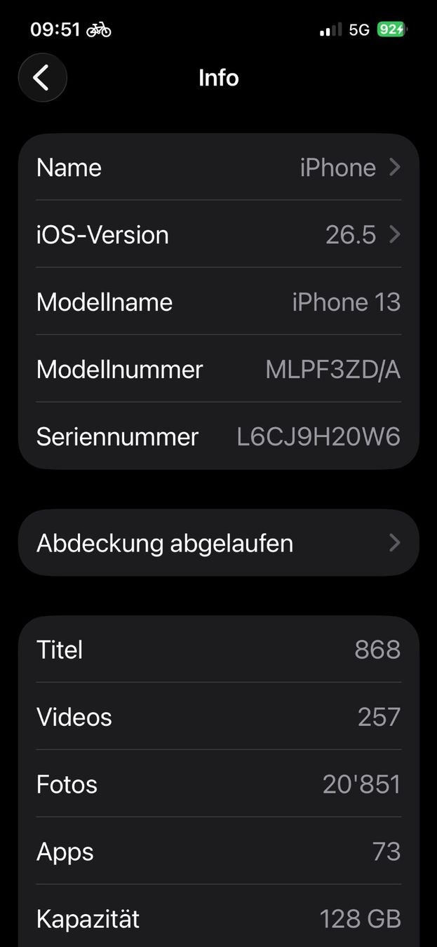 Apple Portables: iPhone 13 Top Zustand – D'occasion à Kräiligen par Bbuetzu 3