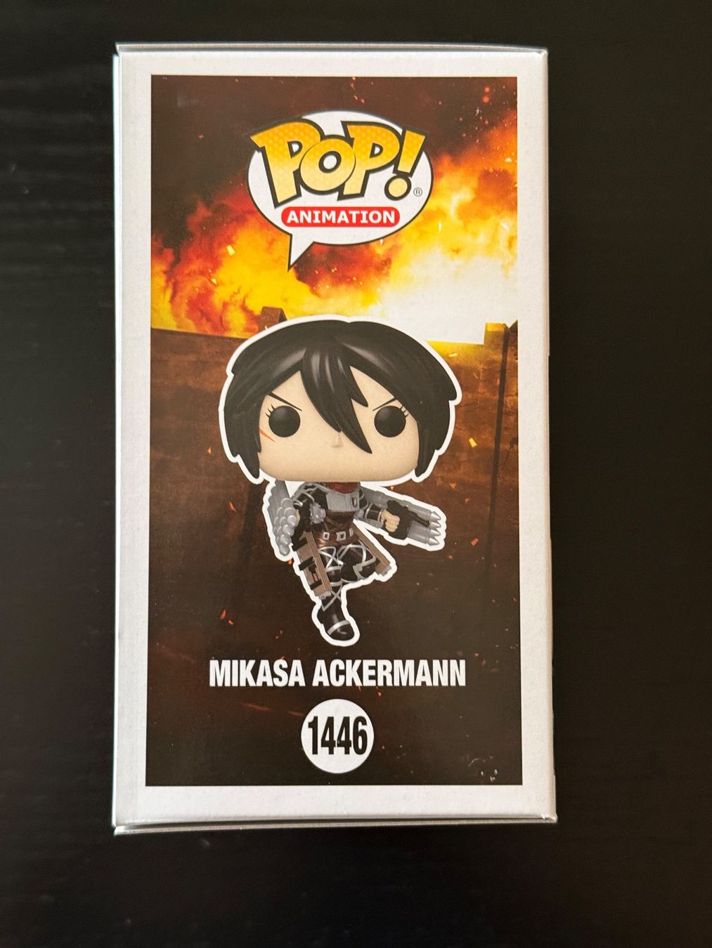 Funko Figuren: Funko Pop Animation Attack on Titan - Mikasa Ackermann #1446 – Neu (gemäss Beschreibung) aus Dornach von profi-shopper 1