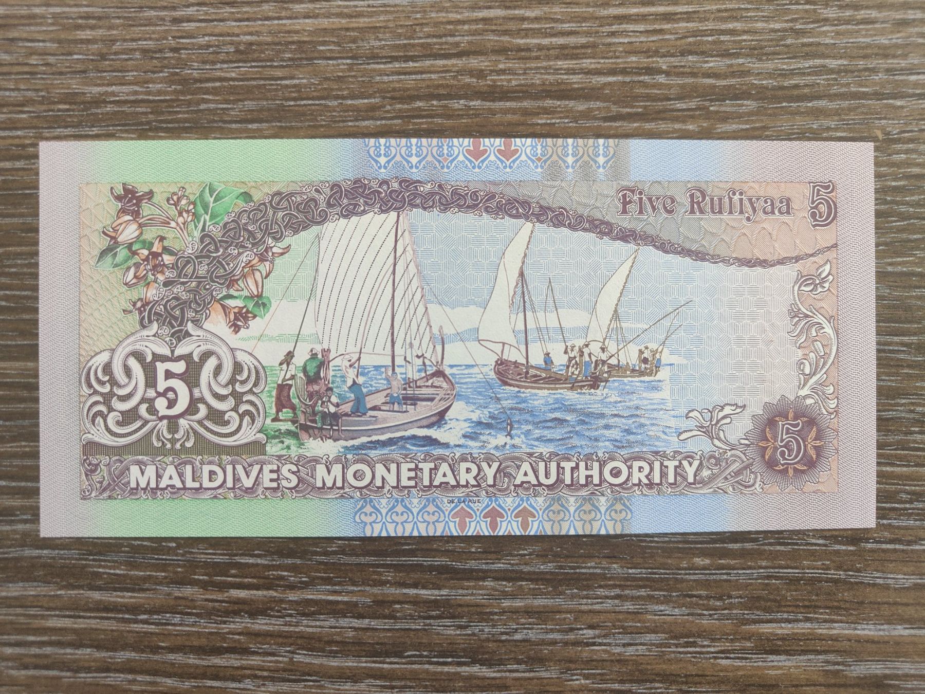 Banconote: Malediven 5 Rufiyaa 1998, unc. !!!!!!! – Nuovo (secondo la descrizione) da Flaach venduto da Lonzo99 1