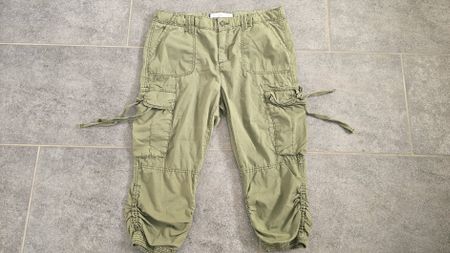 Damen Cargo Hose Olivgrün Grösse 36 gute Zustand