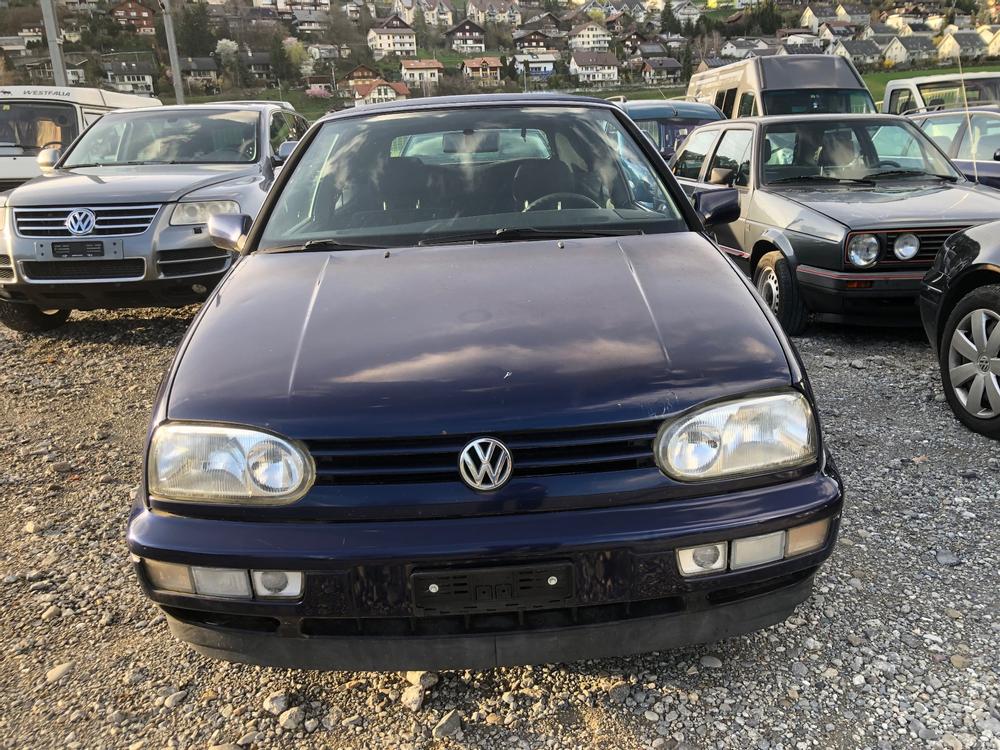 VW Golf Cabriolet 2.0 swiss classic