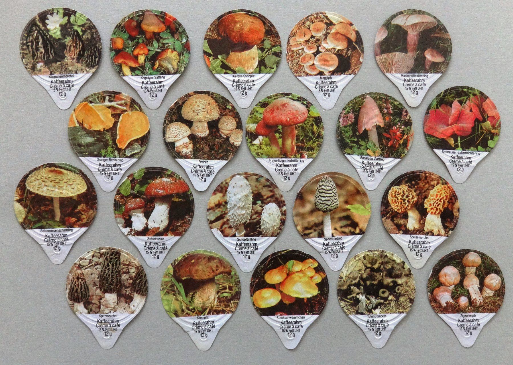 Coperchi dei cremini per caffè: Série 620 - Champignons  (40) – Usato da Fétigny venduto da cha_cz69 3