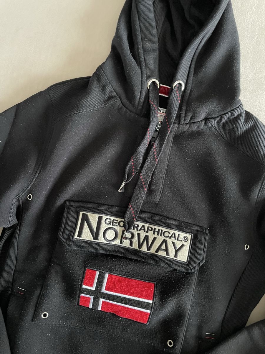Maglioni & Felpe: Sweat à capuche Geographical Norway - Taille M - Noir – Usato da Concise venduto da Lae99 1