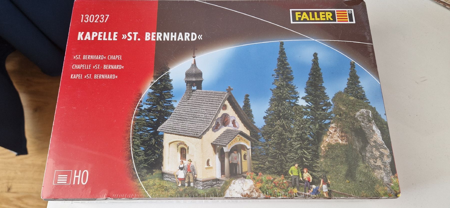 Faller Modelleisenbahnen: FALLER KAPELLE "ST. BERNHARD" HO Modellbau neu – Neu und originalverpackt aus Uetendorf von JR-Fantasyhouse