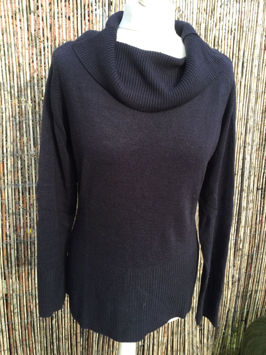 C&A Maglioni & Felpe: Pull-over brun foncé grand col YESSICA, taille M – Usato da Agiez venduto da chouchanelle 1