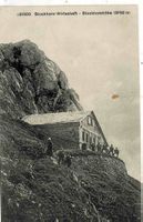 Stockhorn belebt mit Balkenstempel 1915
