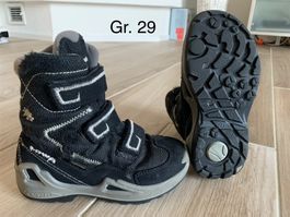 Lowa Milo Goretex Winterstiefel Gr. 29 schwarz