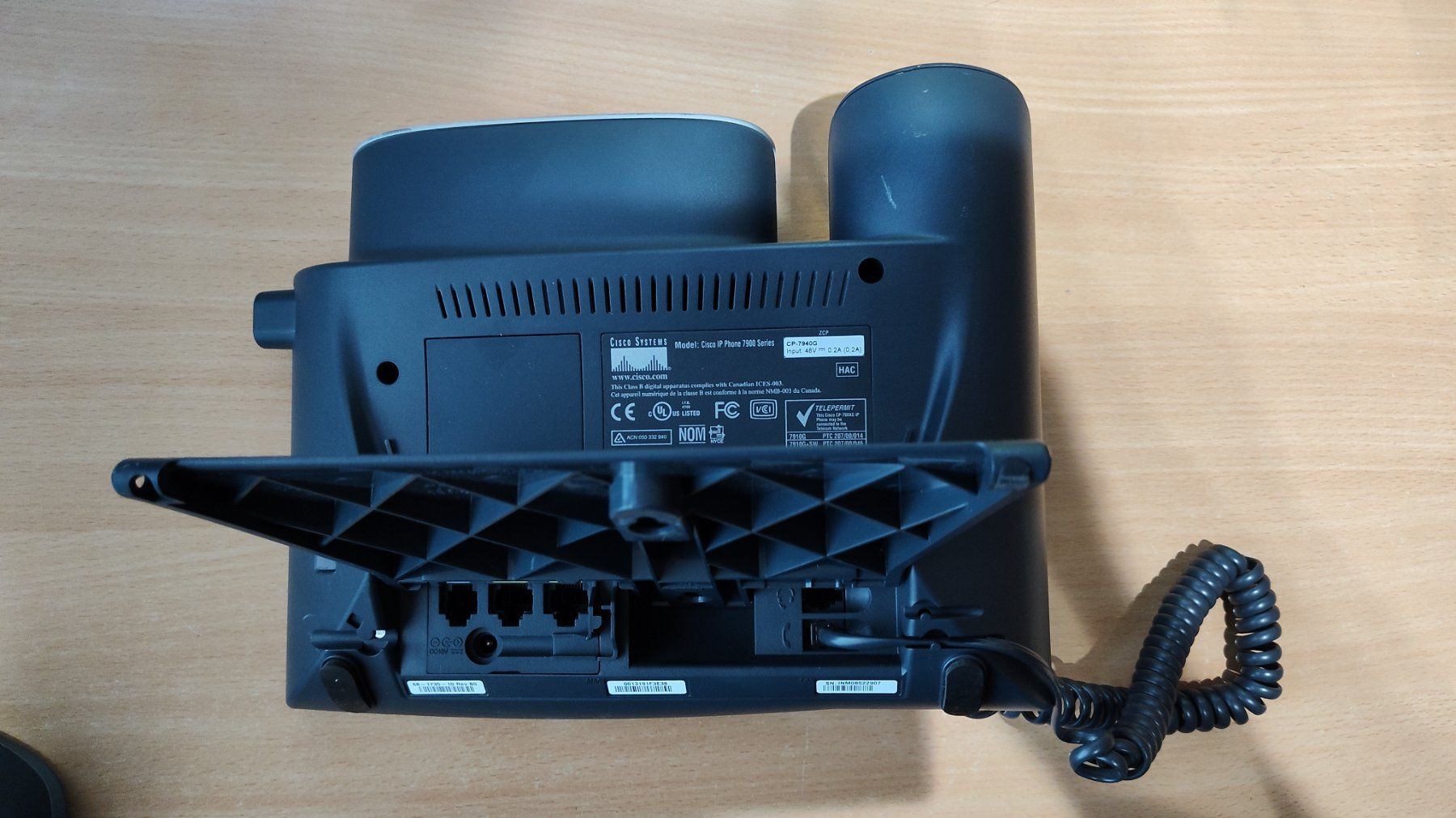 Cisco Telefoni: Cisco IP Phone SIP 7940 – Usato da Servion venduto da Sanman 5