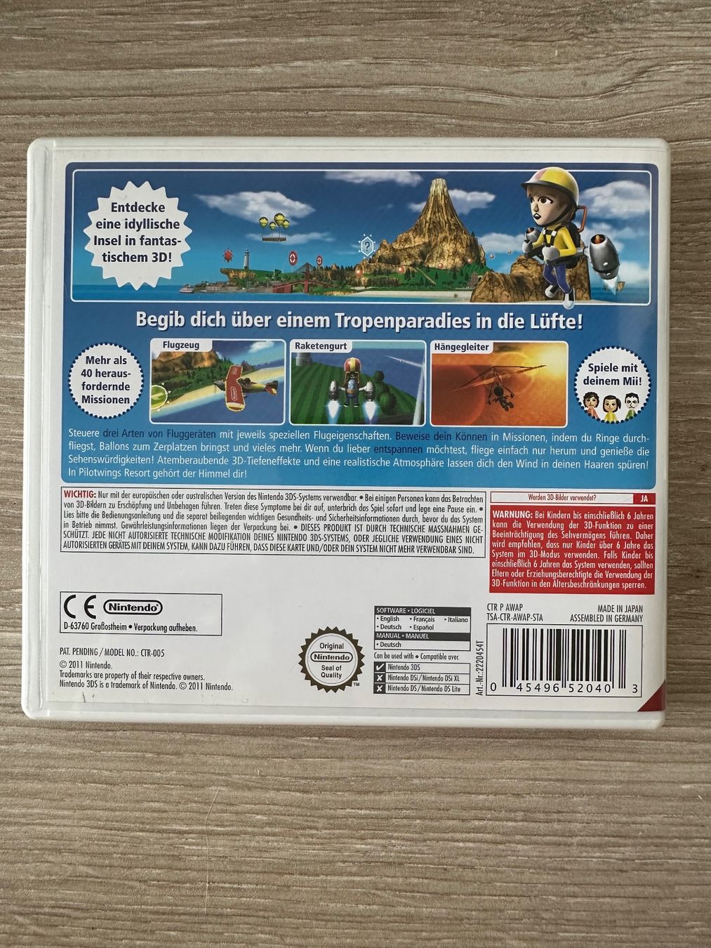 Nintendo Giochi: Pilotwings Resort 3DS Spiel – Usato da Biel/Bienne venduto da noarech. 2